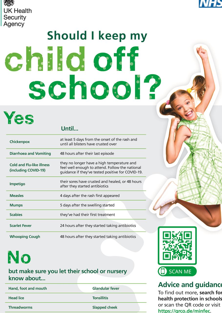 Child off school